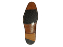 Berwick shoe with buckle cognac