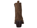 Alpe boots with heel brown