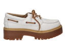 Timberland chaussures bateau off white