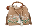 Via Mail Bag schoudertas beige