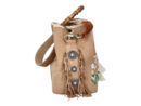 Via Mail Bag schoudertas beige