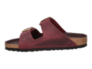 Birkenstock tongs bordeaux