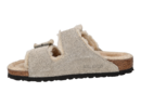 Birkenstock slipper taupe