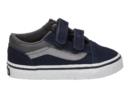 Vans chaussures à velcro bleu