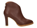 Lola Cruz boots with heel brown