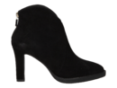 Lola Cruz boots with heel black