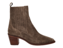 Alpe boots with heel taupe