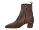 Alpe boots with heel taupe