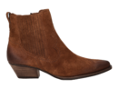 Paul Green boots with heel cognac