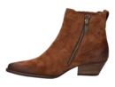 Paul Green boots with heel cognac