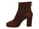 Lola Cruz boots with heel brown