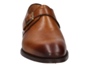 Berwick shoe with buckle cognac