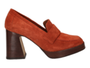 Angel Alarcon mocassin cognac