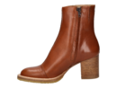 Angulus boots met hak cognac