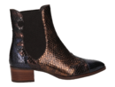 Pertini boots with heel brown