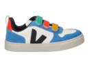 Veja chaussures à velcro bleu