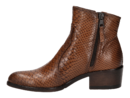 Mjus boots met hak cognac