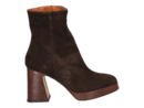 Angel Alarcon boots with heel brown