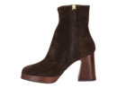 Angel Alarcon boots with heel brown