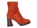 Angel Alarcon boots met hak roest