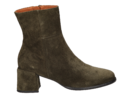 Angel Alarcon boots with heel green