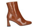 Angel Alarcon boots with heel cognac