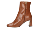 Angel Alarcon boots with heel cognac