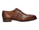 Cordwainer chaussures à boucles cognac