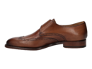 Cordwainer chaussures à boucles cognac