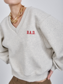 Bad Habits sweatshirt gray