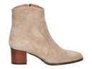 Cervone boots with heel taupe