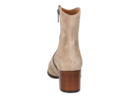 Cervone boots with heel taupe