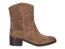 Belang boots with heel taupe