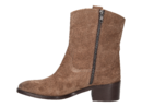 Belang boots with heel taupe