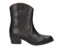 Belang boots met hak zwart