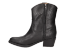 Belang boots met hak zwart