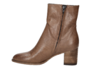 Gianni Crasto boots with heel taupe