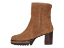 Jhay boots with heel cognac