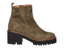 Cervone boots with heel green