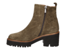 Cervone bottes à talon vert