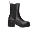 Cervone boots with heel black