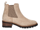 Cervone boots with heel taupe