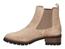 Cervone boots with heel taupe