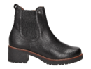 Pitillos boots with heel black