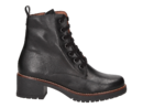 Pitillos boots with heel black