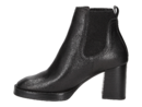 Pitillos boots with heel black