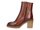 Triver Flight boots met hak cognac