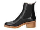 Angulus boots met hak zwart