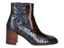 Pertini boots with heel blue