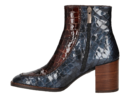 Pertini boots with heel blue